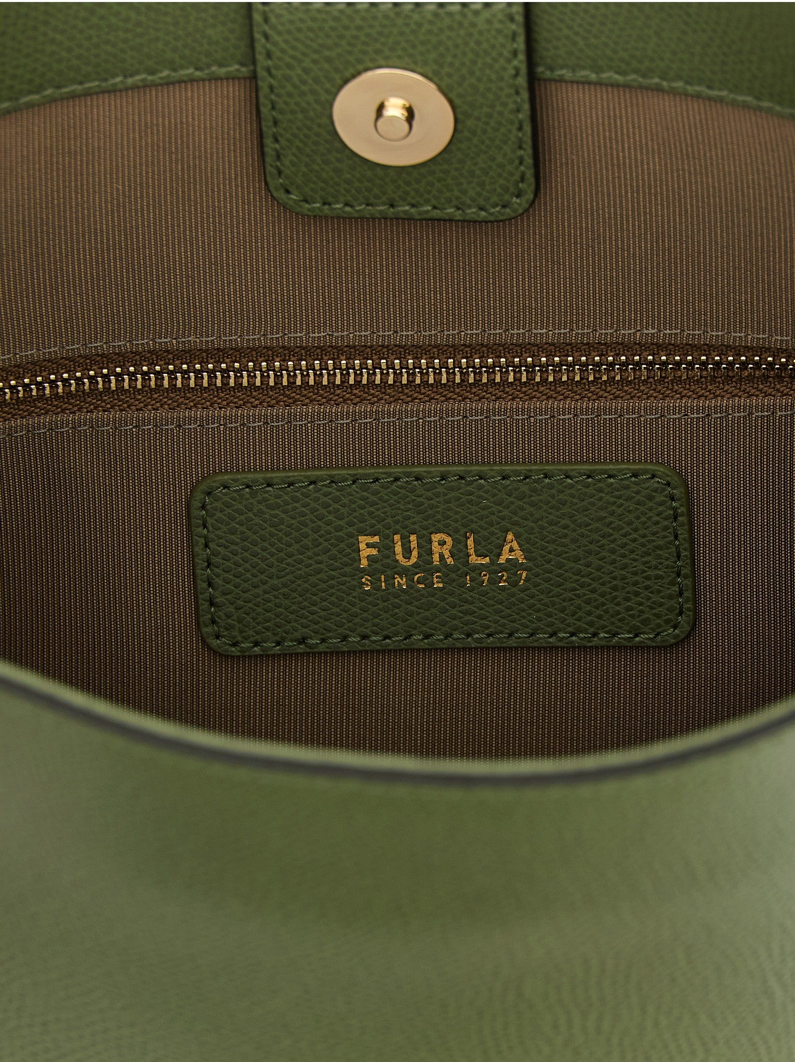 Furla Roxie Small Bucket Bag Green