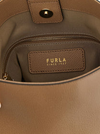 Furla Roxie Small Bucket Bag Beige