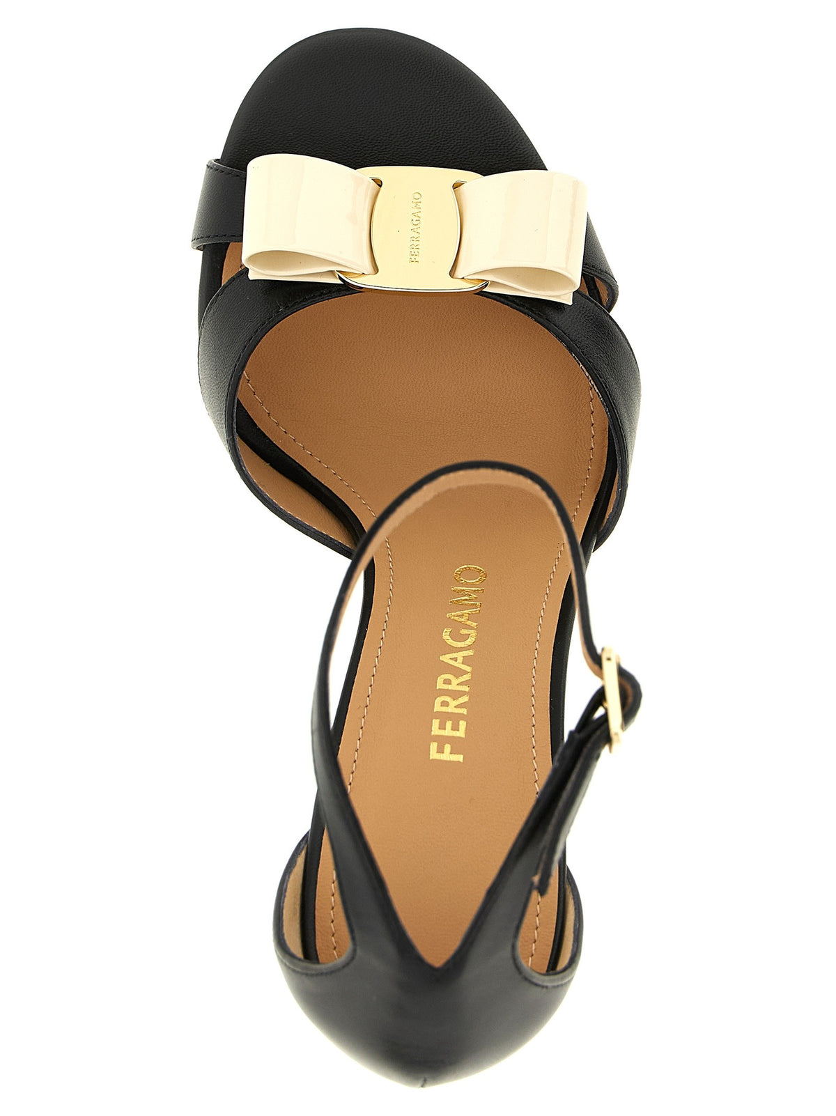 Ferragamo Roxy Sandals Black, view 4