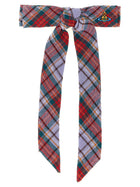 Vivienne Westwood Rtw Tartan Hair Clip Gold