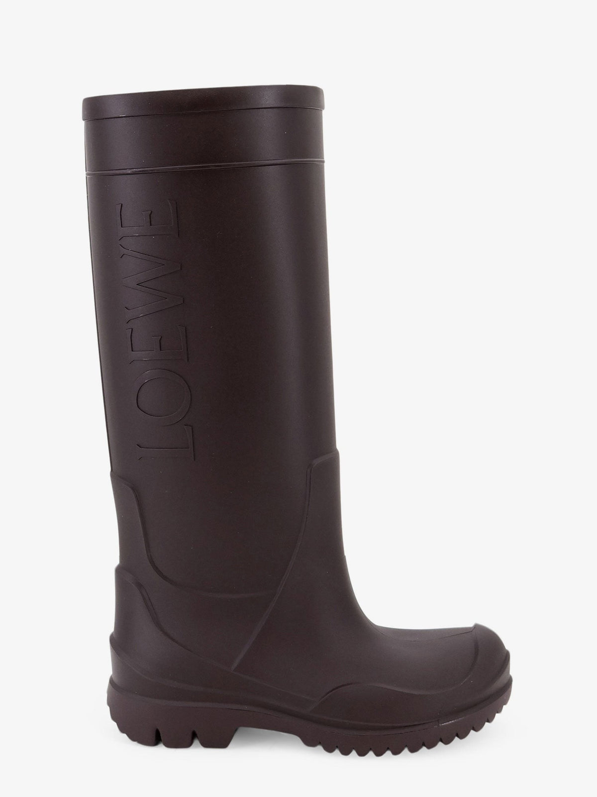 Loewe Women's Rubber Rain Boots Brown