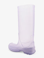 Loewe Women's Rubber Rain Boots Silver