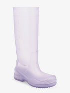 Loewe Women's Rubber Rain Boots Silver