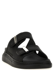 Alexander McQueen Rubber Sandals Black