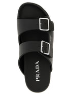 PRADA Rubber Slides Black, view 4