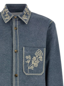 ISABEL MARANT Rudy Overshirt Blue