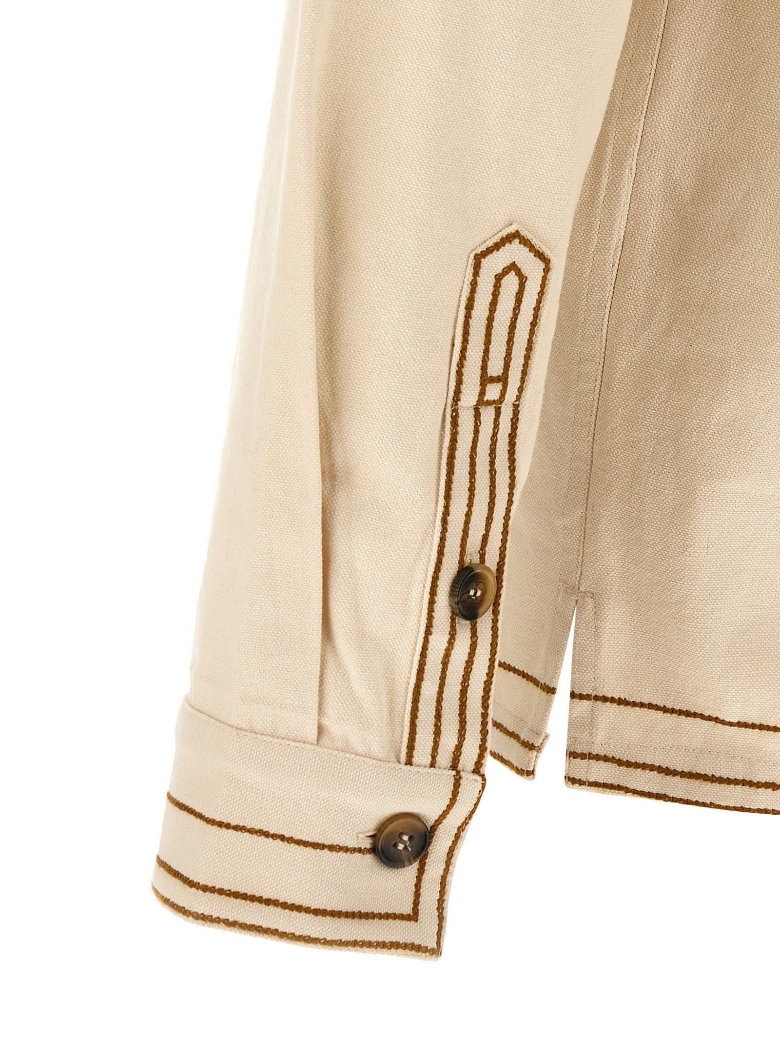ISABEL MARANT Rudy Overshirt Beige