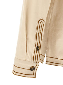 ISABEL MARANT Rudy Overshirt Beige
