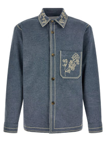 ISABEL MARANT Rudy Overshirt Blue