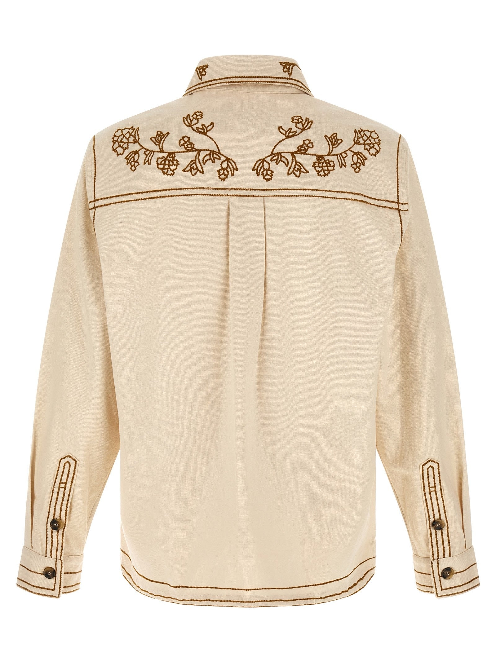 ISABEL MARANT Rudy Overshirt Beige
