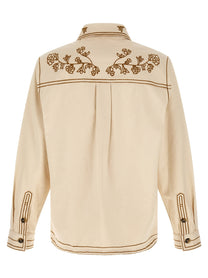 ISABEL MARANT Rudy Overshirt Beige