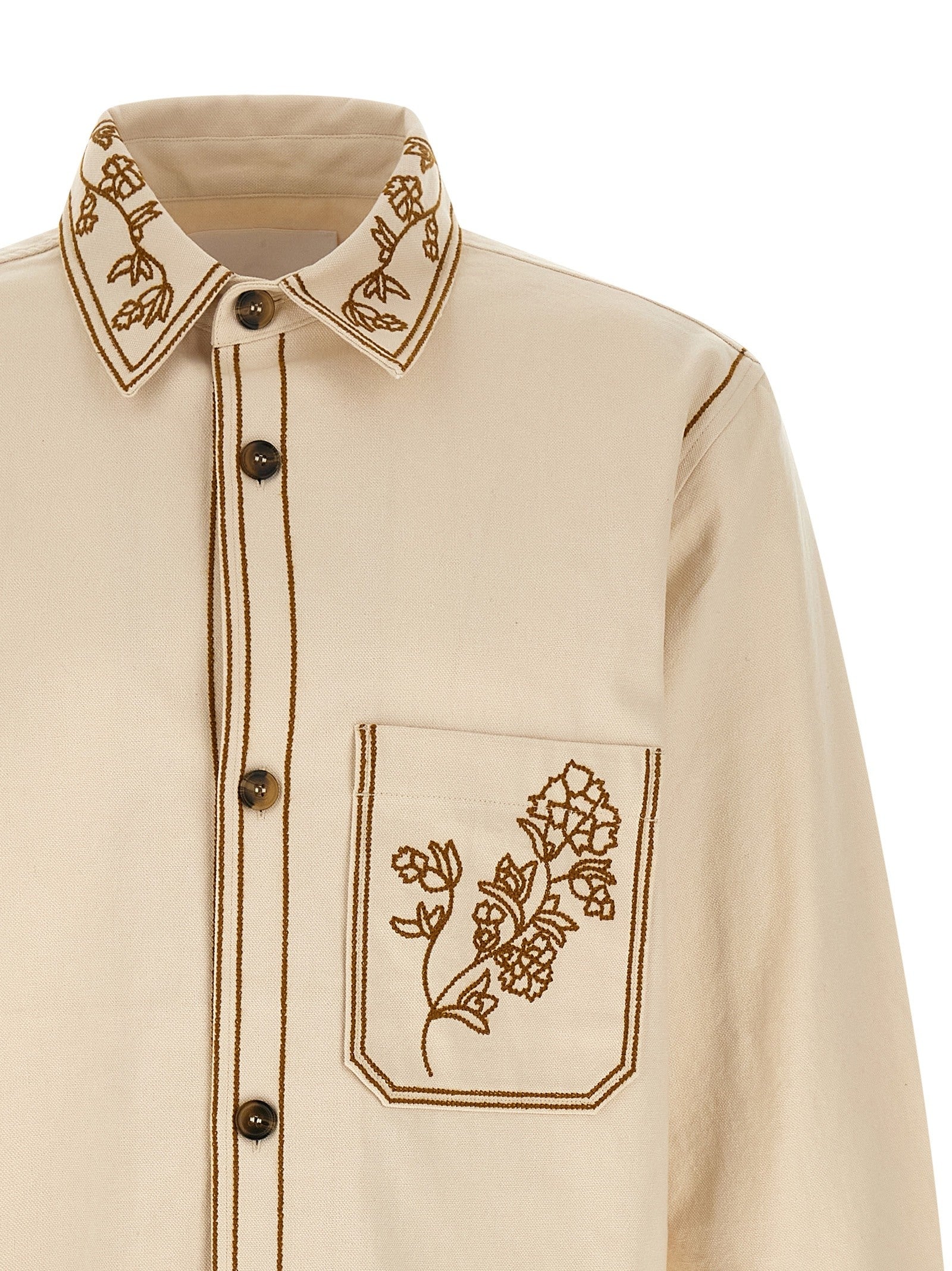 ISABEL MARANT Rudy Overshirt Beige