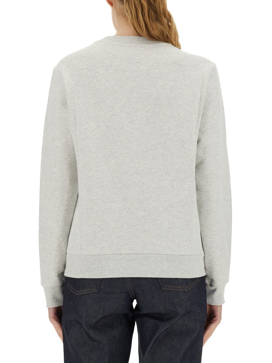 A.P.C Women's Rue Madame Sweatshirt Grey
