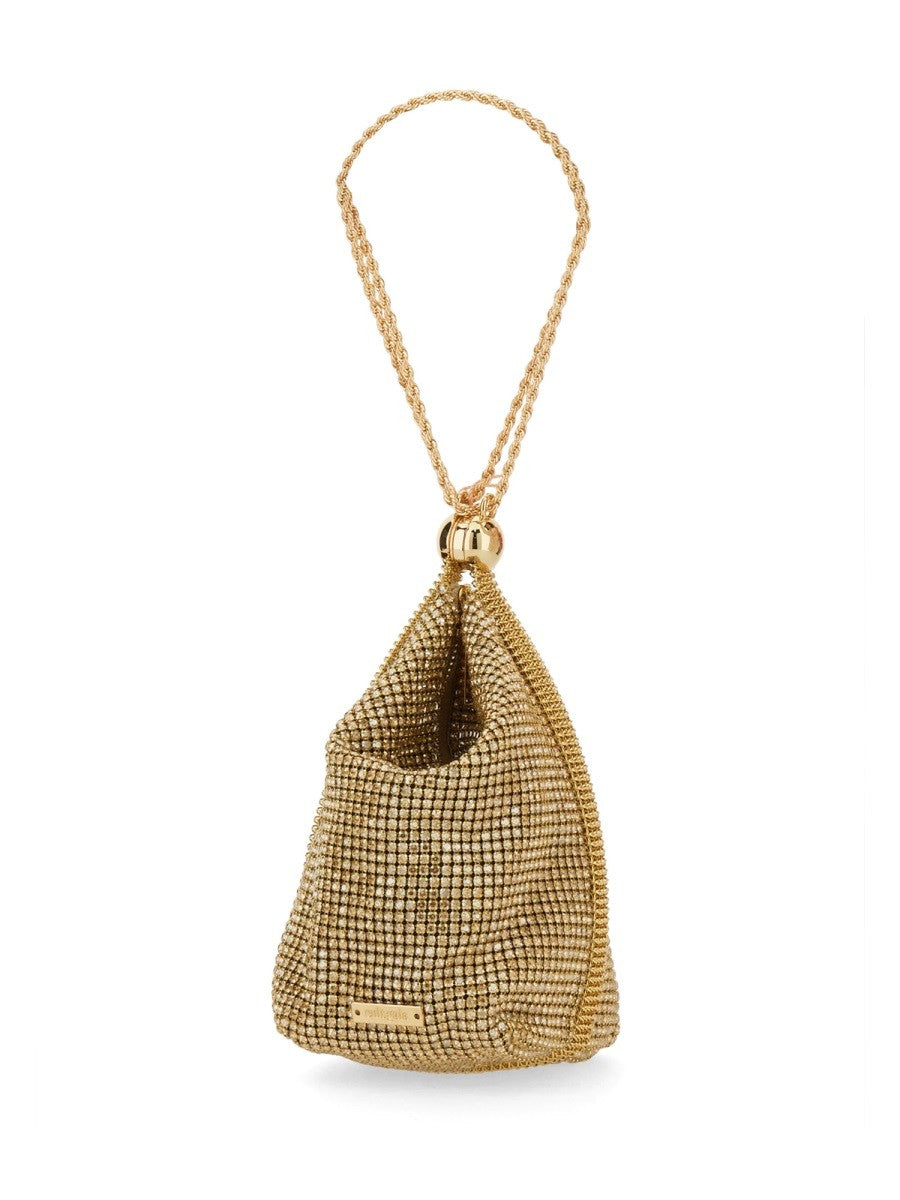 Cult Gaia Women's Rue Wristlet Bag Beige Cult Gaia