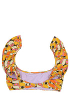 La DoubleJ Ruffle Bikini Top Gold, view 2