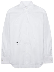 Dior Women's Ruffle Blouse White