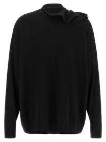 Nude Lucy Ruffle Cardigan Black
