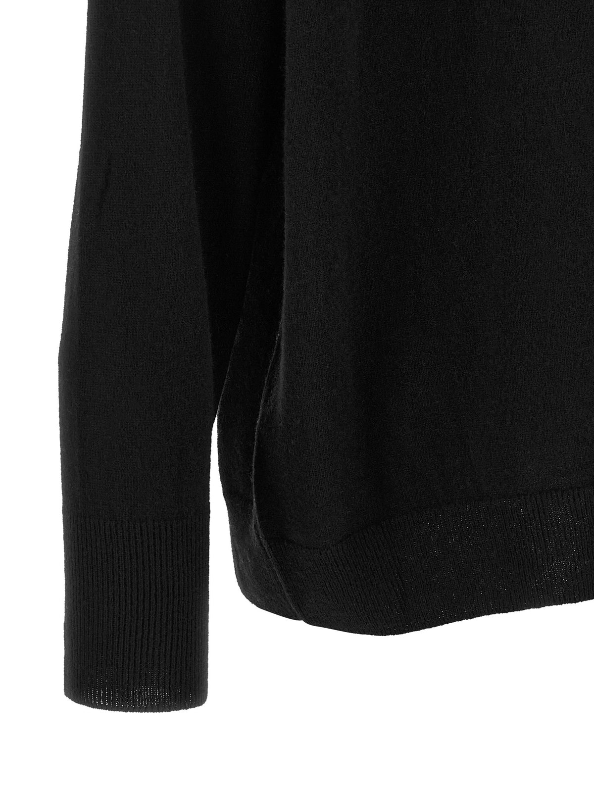 Nude Lucy Ruffle Cardigan Black