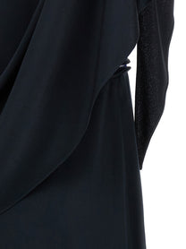 Fabiana Filippi Ruffle Dress Blue