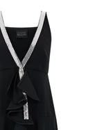 Giovanni Bedin Ruffle Dress Black, view 3