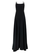 Giovanni Bedin Ruffle Dress Black, view 2