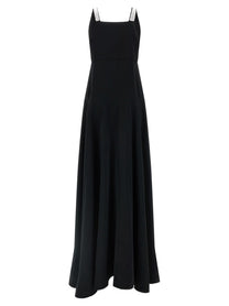 Giovanni Bedin Ruffle Dress Black, view 2