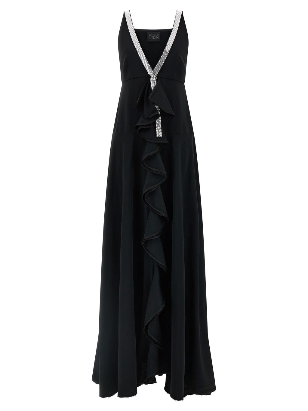 Giovanni Bedin Ruffle Dress Black