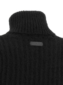 Elisabetta Franchi Ruffle Sweater Black