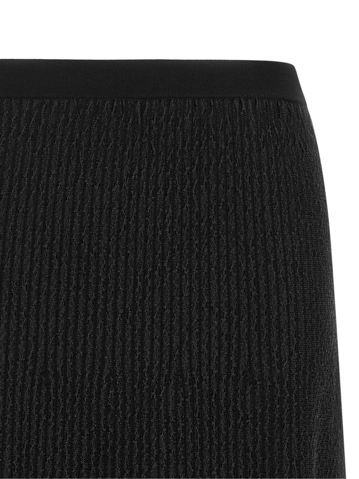 Elisabetta Franchi Ruffled Skirt Black, view 3