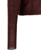 Alberta Ferretti Ruffled Sweater Red, view 4