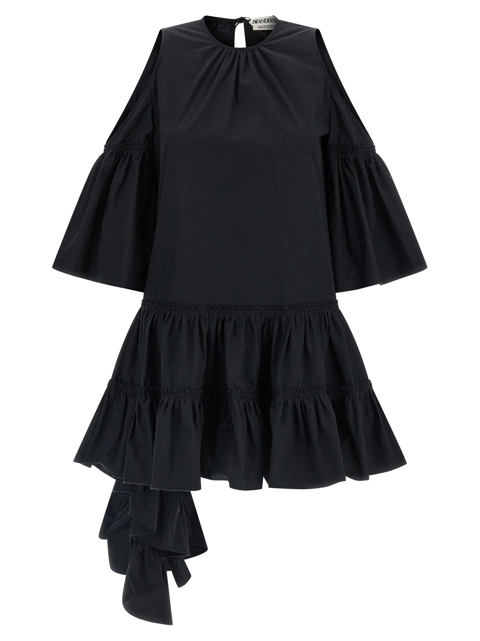 JW Anderson Ruffles Dress Black