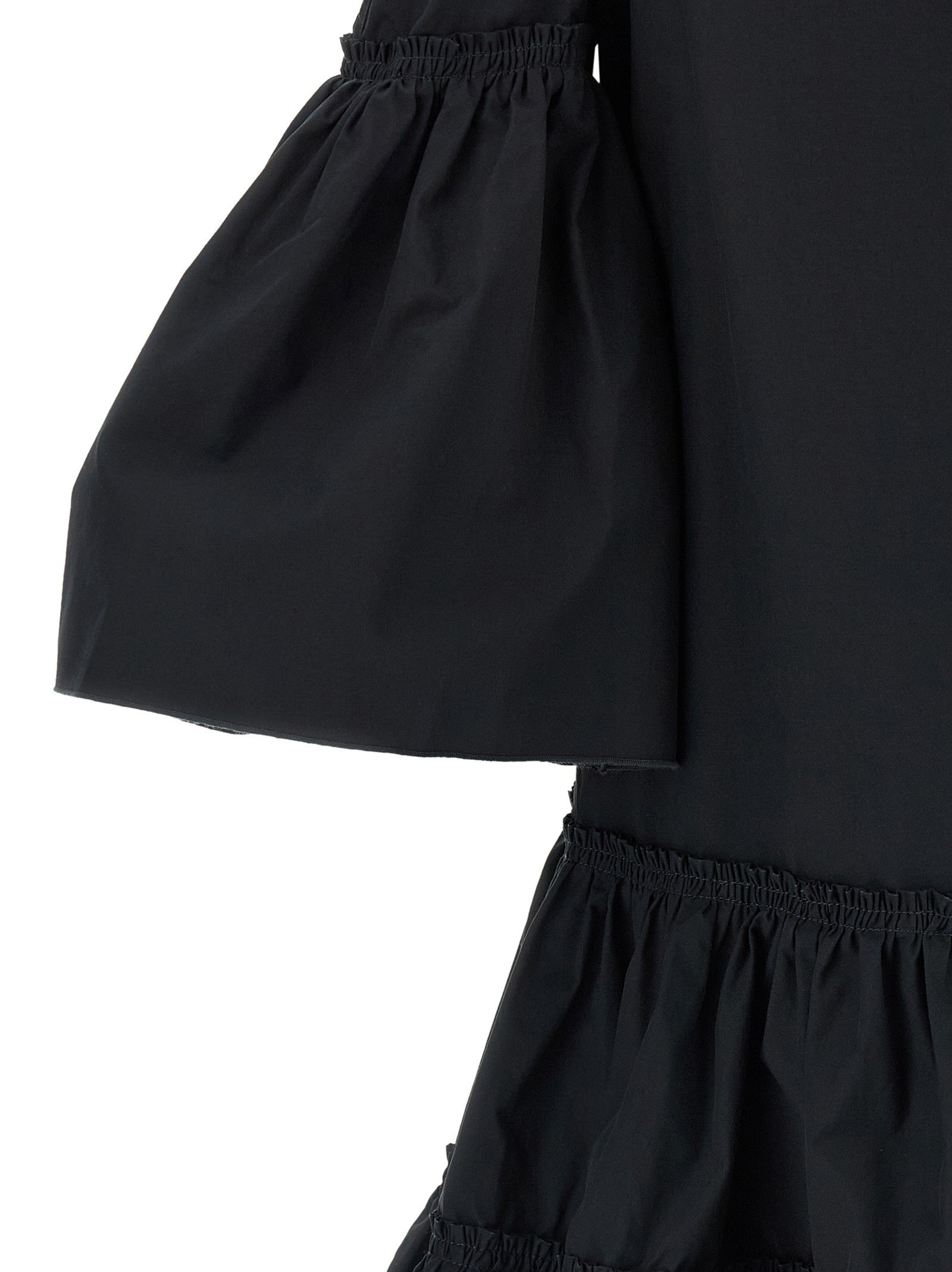 JW Anderson Ruffles Dress Black