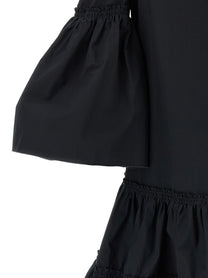 JW Anderson Ruffles Dress Black