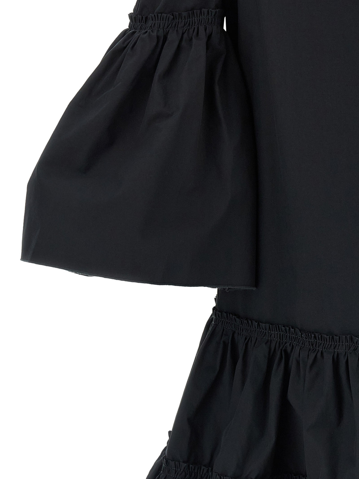 JW Anderson Ruffles Dress Black, view 4