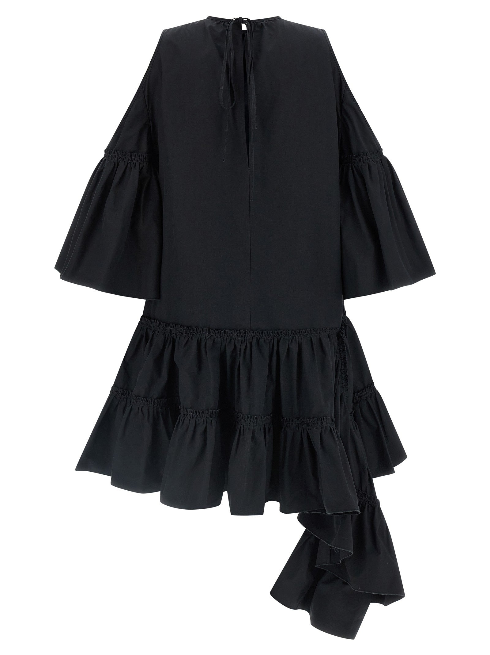 JW Anderson Ruffles Dress Black