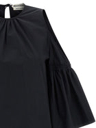 JW Anderson Ruffles Dress Black, view 3