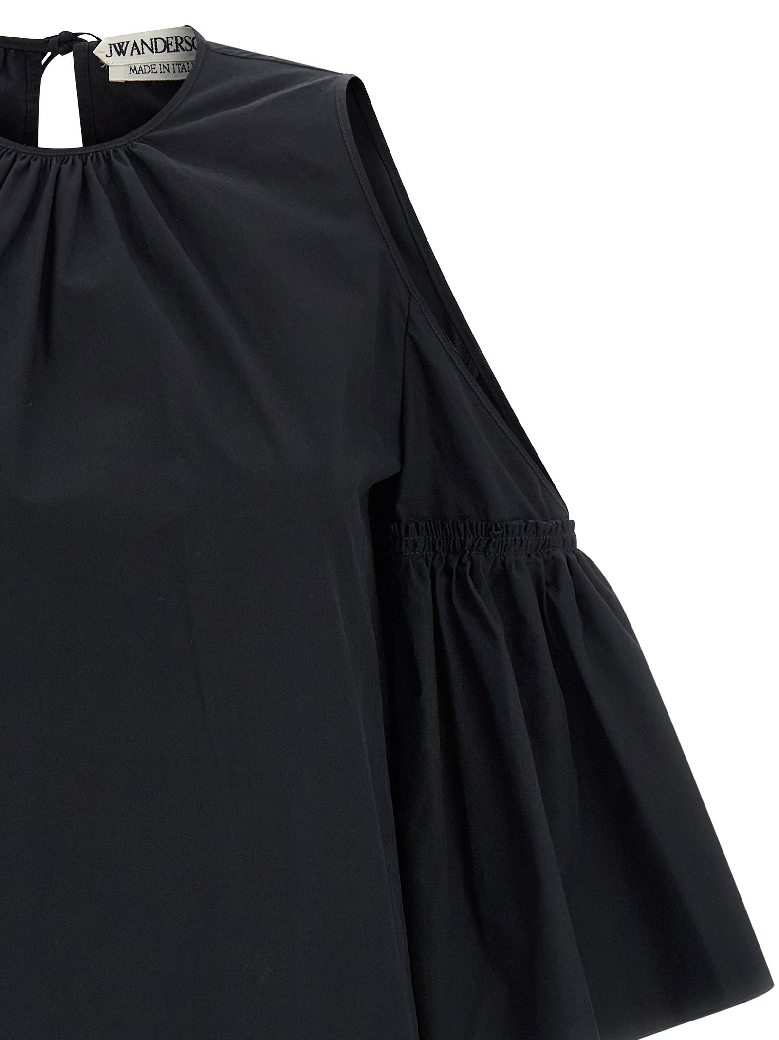 JW Anderson Ruffles Dress Black