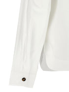 Ganni Ruffles Shirt White, view 4