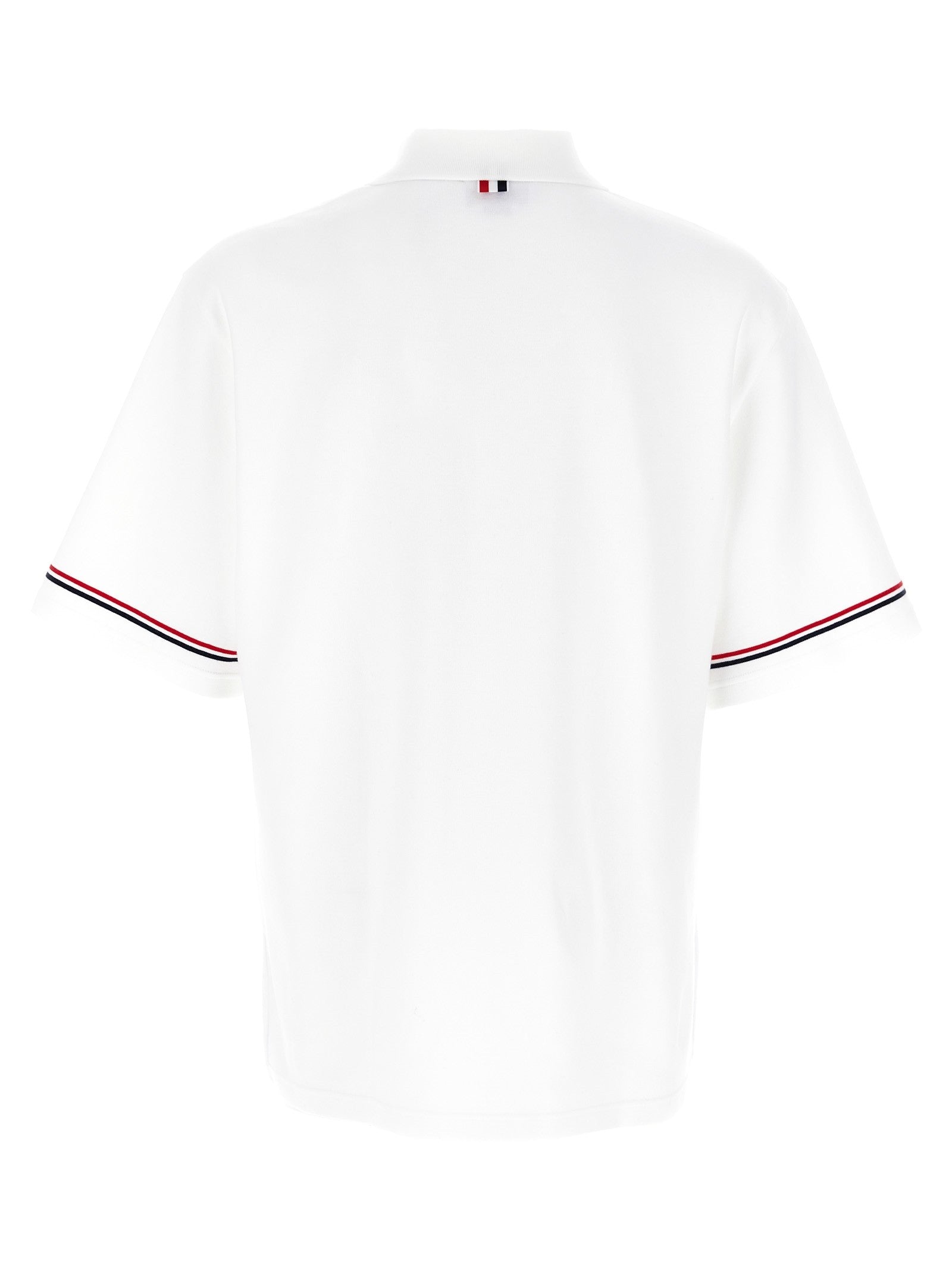 Thom Browne Rugby Polo Shirt White