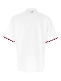 Thom Browne Rugby Polo Shirt White