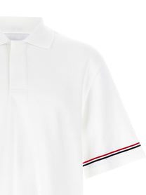 Thom Browne Rugby Polo Shirt White