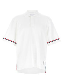 Thom Browne Rugby Polo Shirt White