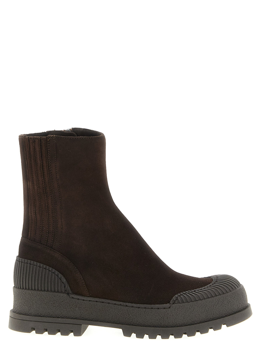 Aquazzura Rugged Ankle Boots Brown