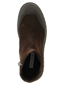 Aquazzura Rugged Ankle Boots Brown