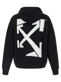 Off-White Run Arrow Skate Hoodie White