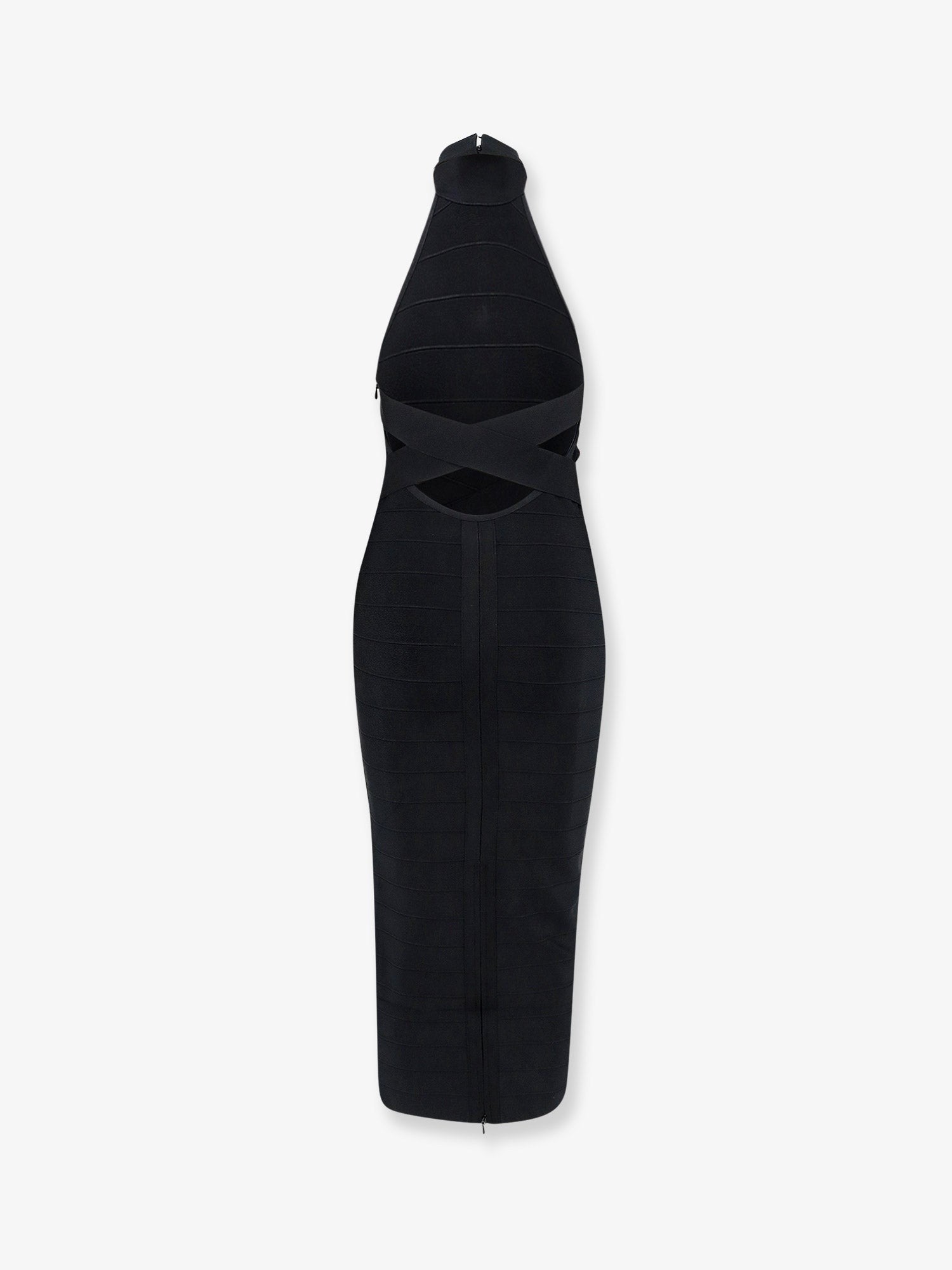 Retrofete Women's Runa Long Viscose Dress Black