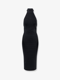 Retrofete Women's Runa Long Viscose Dress Black