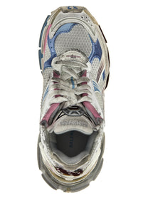 Balenciaga Runner Gradient Sneakers Gold