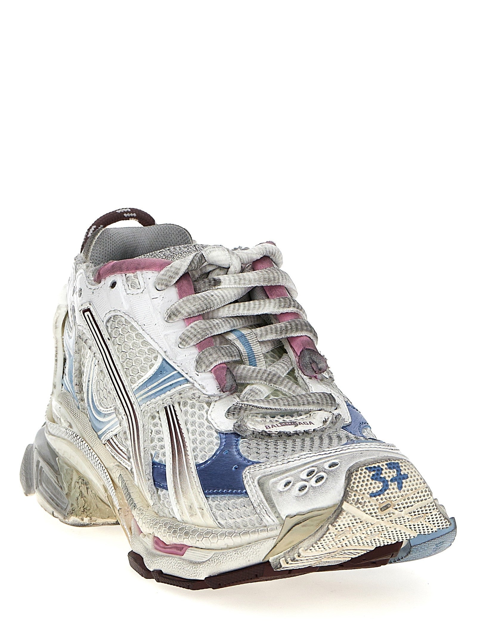 Balenciaga Runner Gradient Sneakers Gold