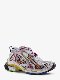 Balenciaga Women's Runner Low Top Mesh Sneakers Gold